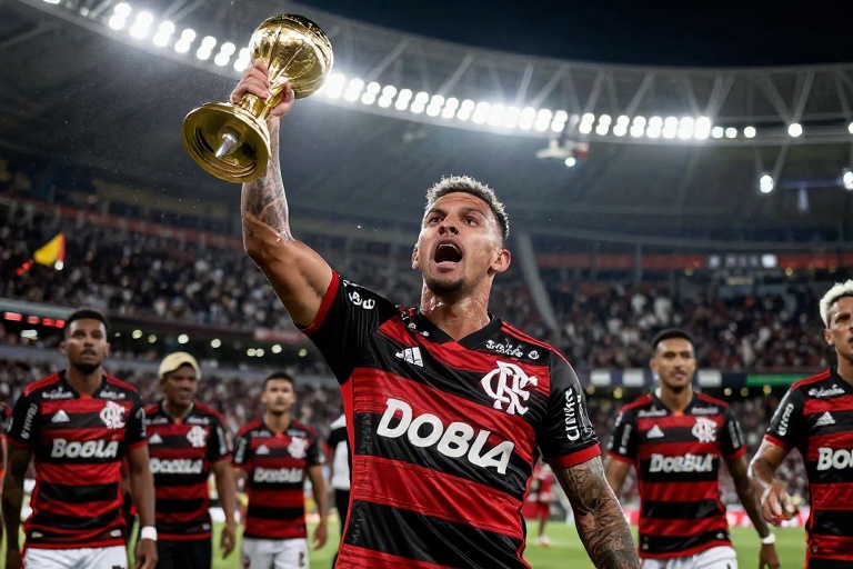 Flamengo concretiza prioridade ao Brasileirão e celebra título após cinco anos de jejum
