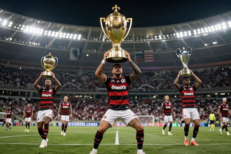 Flamengo em 2025: Quatro Títulos Igualam Temporada Histórica e Abrem Caminho para o Mundial