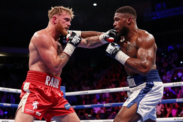 Jake Paul Sofre Nocaute Histórico de Anthony Joshua e Quebra Mandíbula em Luta Marcante