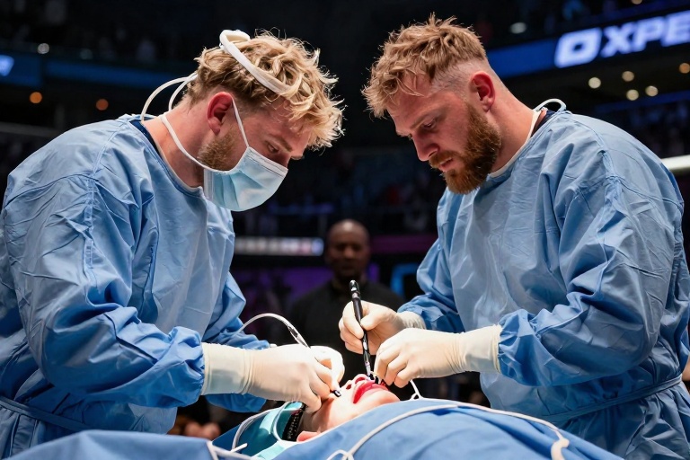Jake Paul passa por cirurgia na mandíbula após derrota para Anthony Joshua e revela detalhes da recuperação