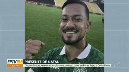 Lucca reforça o Guarani e entra para lista de craques que jogaram na Ponte Preta antes de vestir a camisa bugrina