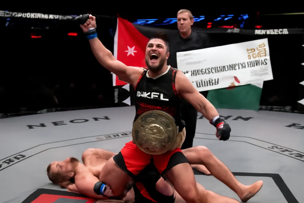 PFL Mena: Jordaniano Nawras Abzakh Vence em 35s e Ganha Título e 100 Mil Dólares Newsai 4095