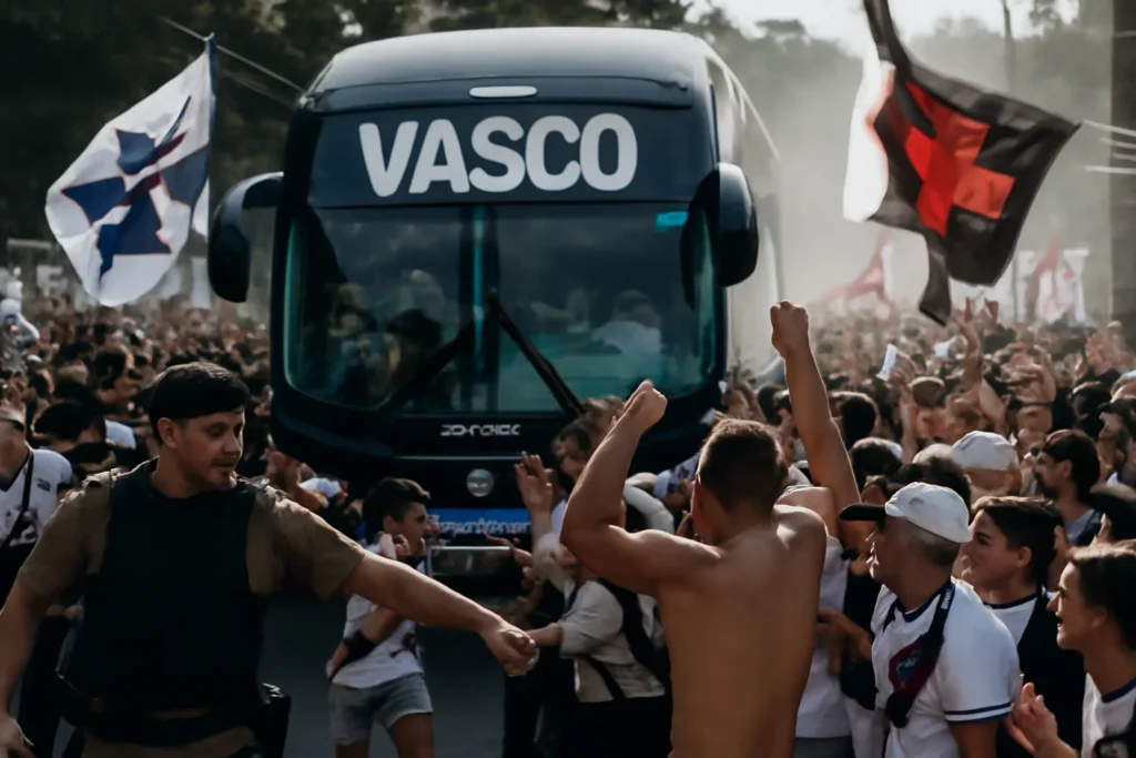 Vasco É Recebido com Festa pelos Torcedores em Belo Horizonte Antes do Jogo Contra o Atlético-MG Newsai 4395