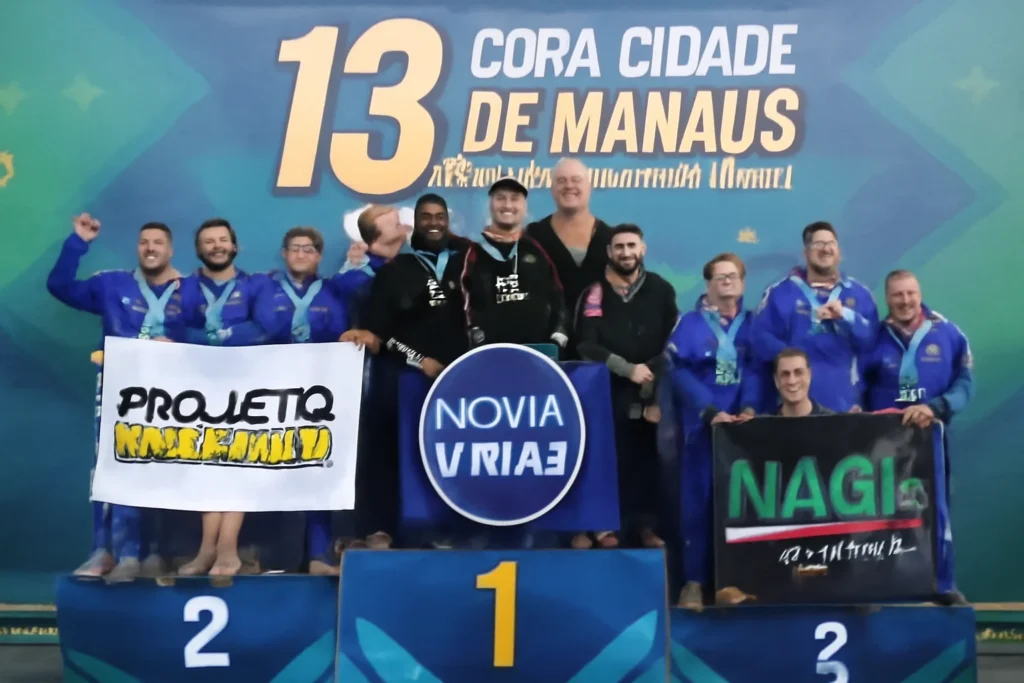 Projeto Manaus, Nova União e Nabil lideram pódio na 13ª Copa Cidade de Manaus de Jiu-Jítsu Profissional Newsai 5155