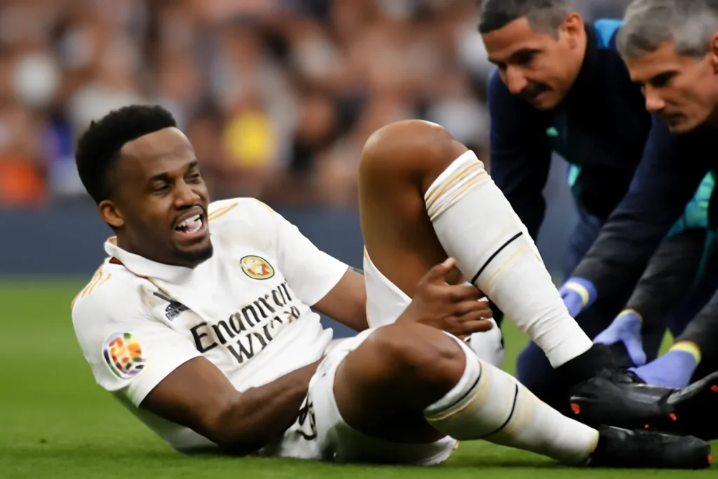 Éder Militão sofre grave lesão no Real Madrid e pode desfalcar equipe até abril de 2026 Newsai 5175