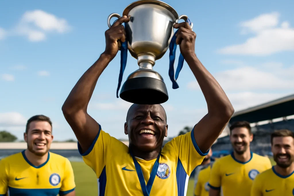 Jairo Nascimento conquista título inédito com o Palmas e amplia seu legado de vitórias no futebol tocantinense Newsai 5193