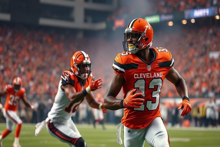Cleveland Browns Superam Cincinnati Bengals em Jogo Emocionante com Recorde de Myles Garrett na Semana 18 da NFL