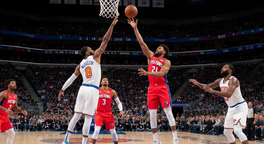 Pistons x Knicks: Entenda a ‘Pimenta Extra’ na NBA após Crítica de Técnico e Onde Assistir ao Jogo Imperdível no Disney+