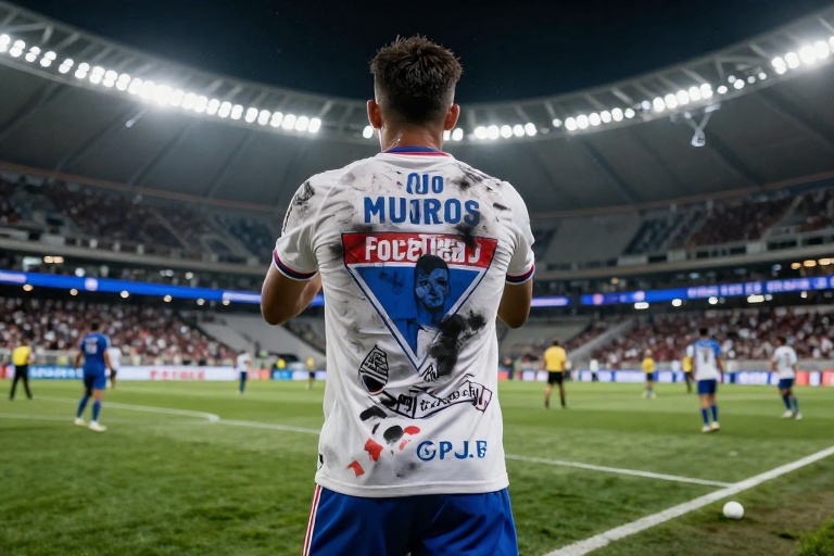 Muros do Fortaleza são pichados com protestos às vésperas da eleição do Conselho da SAF