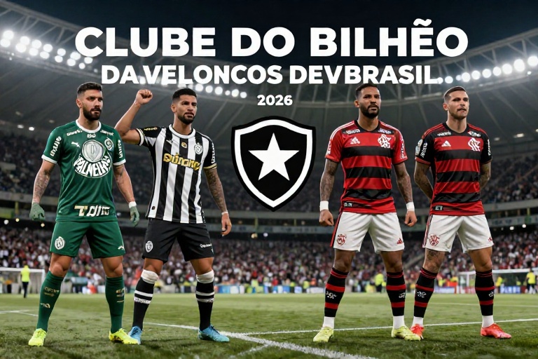 Palmeiras, Botafogo e Flamengo no ‘Clube do Bilhão’: Veja o Ranking Detalhado dos Elencos Mais Valiosos do Brasil em 2026