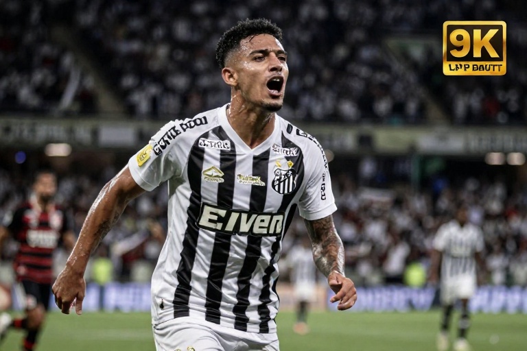 Santos Foca em Michael do Flamengo para Reforçar o Ataque e Substituir Guilherme