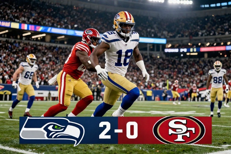 Seahawks Dominam 49ers em Vitória Esmagadora e Avançam para a Final da NFC