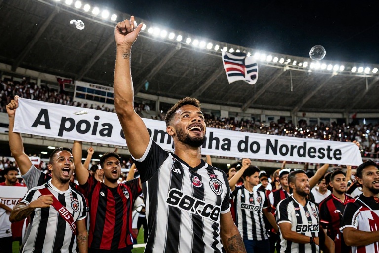 Torcida do Náutico provoca Sport com faixa antes de clássico: “A pior campanha do Nordeste”