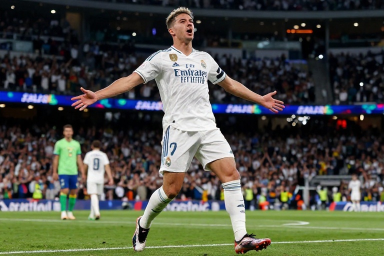 Carlo Ancelotti Presencia Goleada do Real Madrid na Liga dos Campeões e Reforça Confiança na Seleção Brasileira para 2026