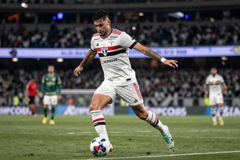 São Paulo: Calleri é relacionado para clássico contra Palmeiras, mas Lucas vira desfalque após lesões em gramados sintéticos