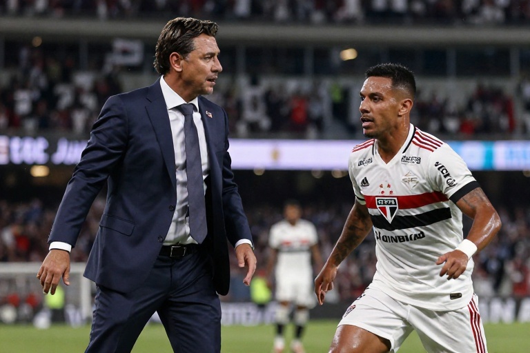 Rafinha, novo gerente do São Paulo, rebate Crespo sobre ‘política’ e anuncia acordo para quitar salários atrasados dos jogadores