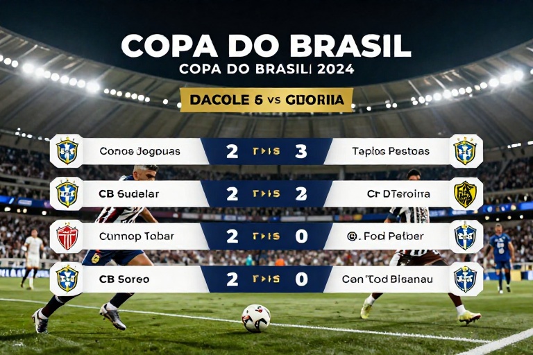 Copa do Brasil 2024: CBF Sorteia Confrontos Iniciais e Detalha Caminho para a Glória e Vagas na Libertadores