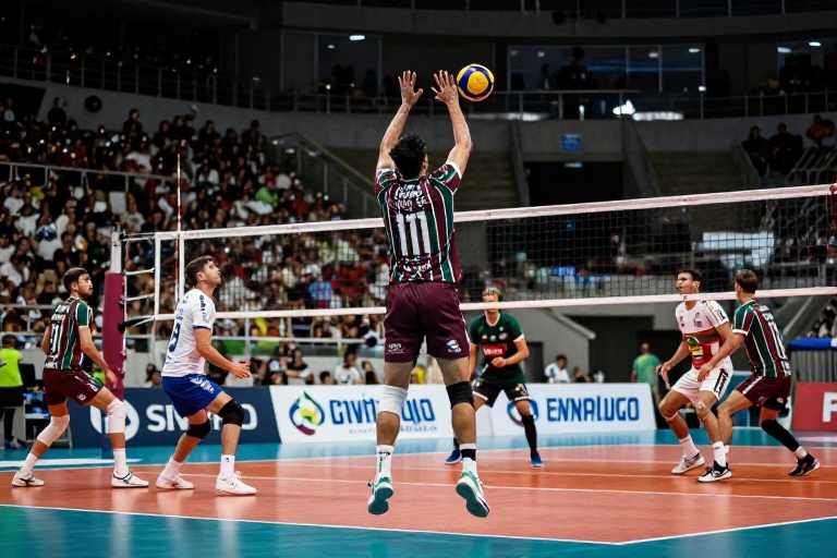 Fluminense Vira Contra Mogi Vôlei e Emplaca Sexta Vitória Consecutiva na Superliga B