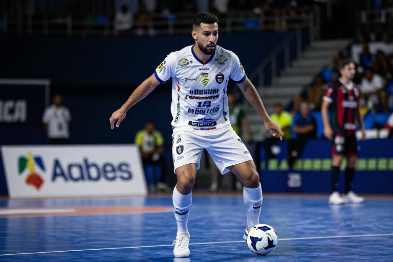 Falcão, o Rei do Futsal, encanta Teresina em amistoso festivo e abre temporada 2026 do Atlântico-PI