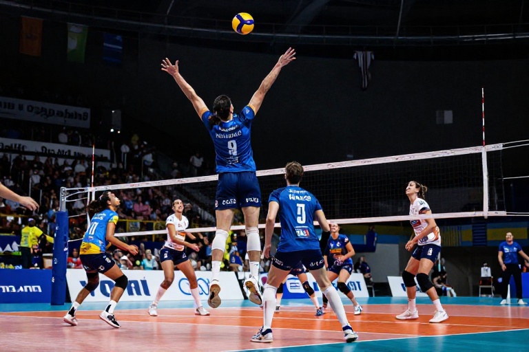 Minas bate Praia Clube por 3×0 em partida eletrizante da Superliga Feminina de Vôlei