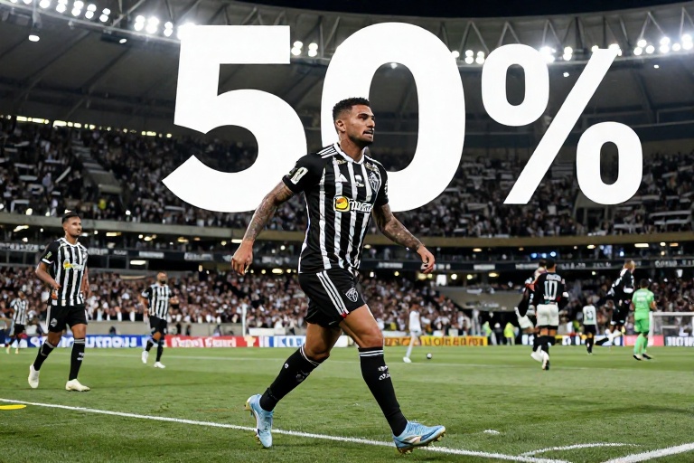 Atlético-MG em Risco: Menos de 50% de Chance de Ir às Semifinais do Mineiro e Luta Contra Números para Heptacampeonato
