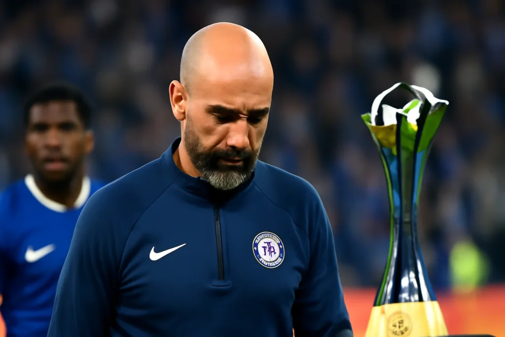 Imagem de capa representando a demissão de Enzo Maresca pelo Chelsea após o título mundial