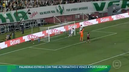 Palmeiras: Jefté com edema e Vitor Roque em trabalho controlado preocupam para clássico contra o Santos