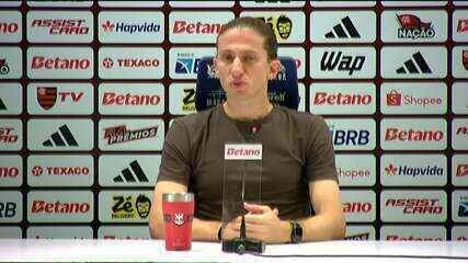 Filipe Luís lamenta situação do Flamengo no Carioca e foca em ‘conquistar tudo’ no Brasileiro e Supercopa