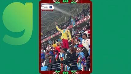 Estátua Humana de Torcedor da RD Congo Viraliza na Copa Africana em Homenagem a Mártir da Independência