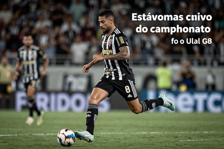 Scarpa exalta virada do Atlético-MG e admite: ‘Estávamos caindo fora do campeonato’