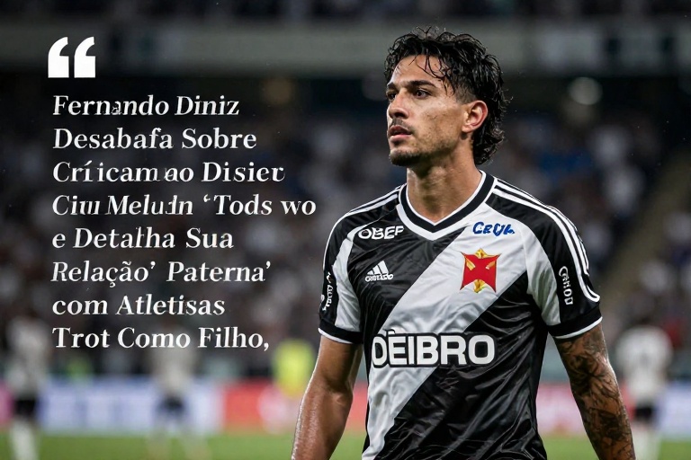 Fernando Diniz Desabafa Sobre Críticas no Vasco, Cita Melhora de ‘Todos os Jogadores’ e Detalha Sua Relação ‘Paterna’ com Atletas: ‘Trato Como Filho’