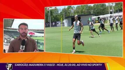 Vasco: Reforços Brenner e Hinestroza relacionados para enfrentar o Madureira; veja quem está fora