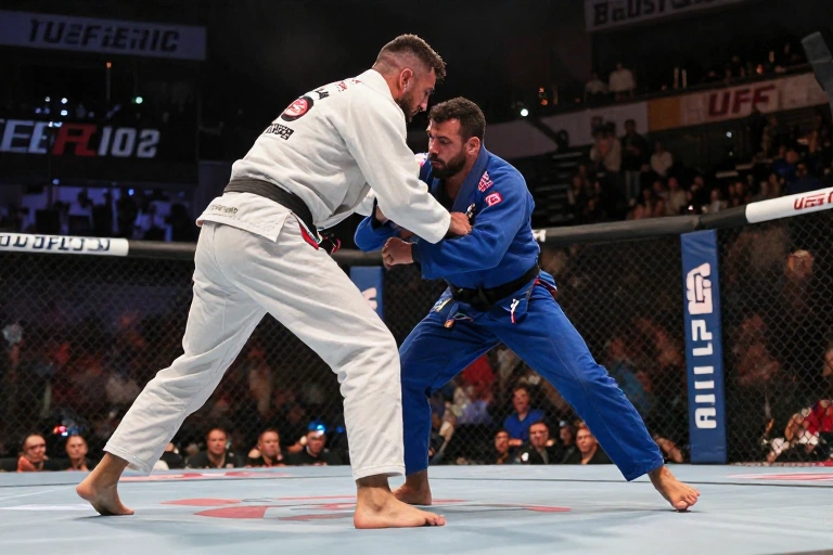 Como Nicholas Meregali Navega Pós-Lesão e Define Rota para o Cinturão no UFC BJJ?
