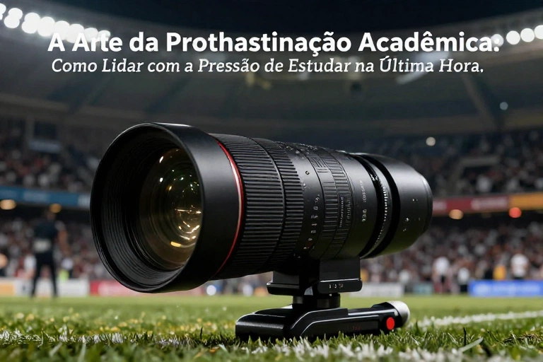 A Arte da Procrastinação Acadêmica: Como Lidar com a Pressão de Estudar na Última Hora