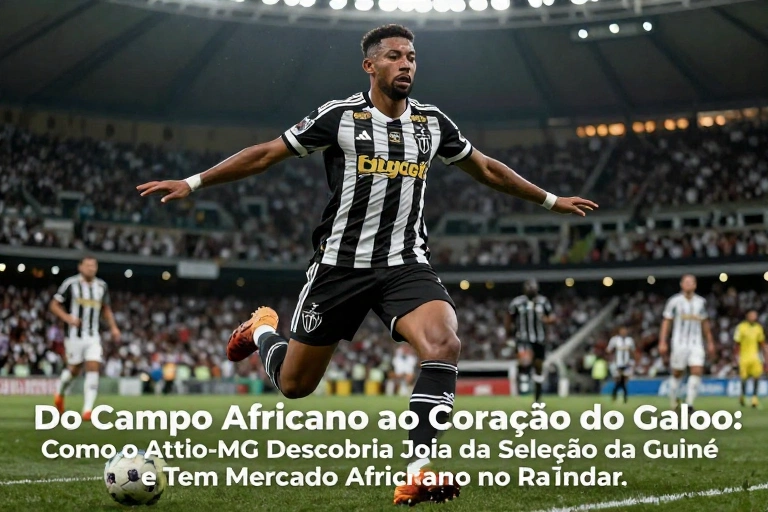 Do Campo Africano ao Coração do Galo: Como o Atlético-MG Descobriu Joia da Seleção da Guiné e Tem Mercado Africano no Radar
