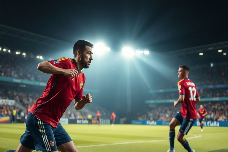 Herança em Campo: Filho de Germán Cano em Destaque na Espanha vs. Talento Emergente