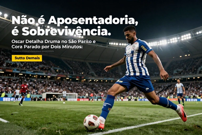 Não é Aposentadoria, é Sobrevivência: Oscar Detalha Drama no São Paulo e Coração Parado por Dois Minutos: “Susto Demais”