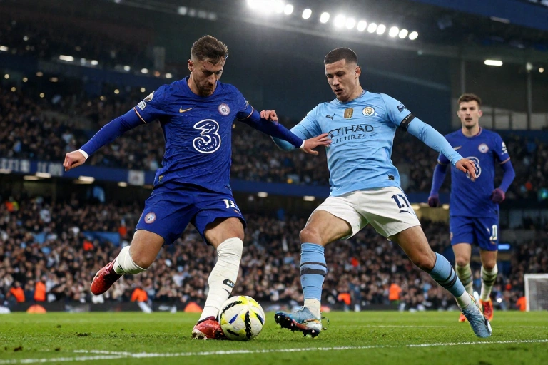 Gigantes em Campo: A Batalha Tática de Chelsea x Manchester City no Campeonato Inglês