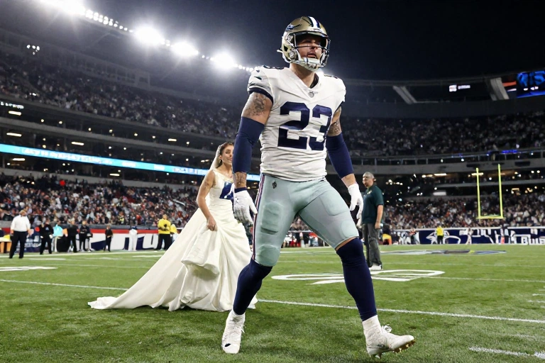 Campeão do Super Bowl, Sam Darnold se casa e celebra: “Um Ano de Joias Preciosas”