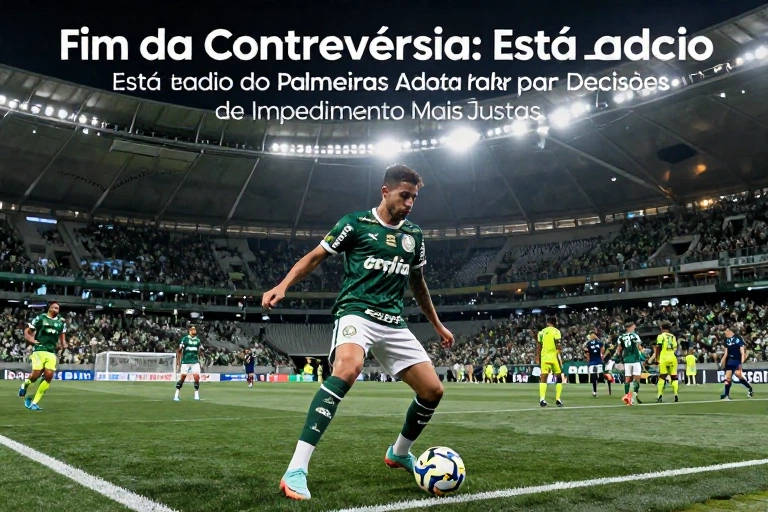 Fim da Controvérsia: Estádio do Palmeiras Adota Radar para Decisões de Impedimento Mais Justas