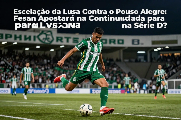 Escalação da Lusa Contra o Pouso Alegre: Fesan Apostará na Continuidade para Vencer na Série D?