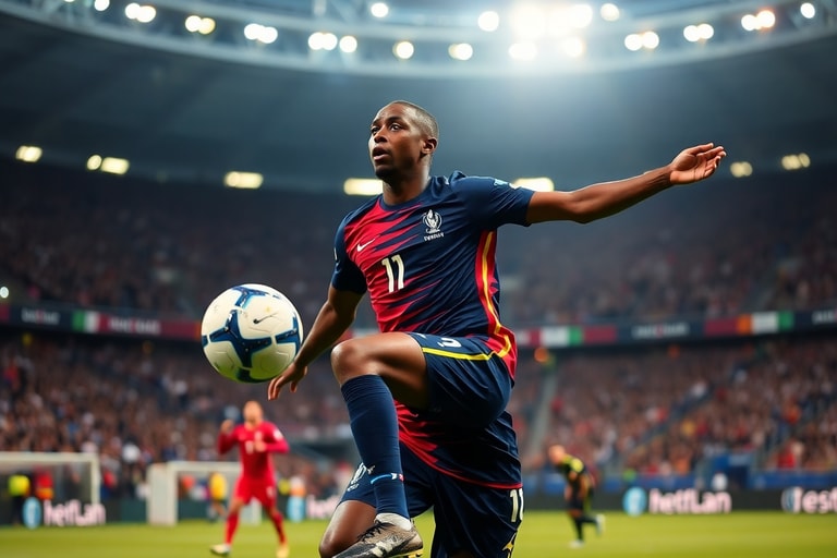 A Dinâmica do Campo: Dembélé Inspira Mbappé a Fortalecer a Defesa Francesa