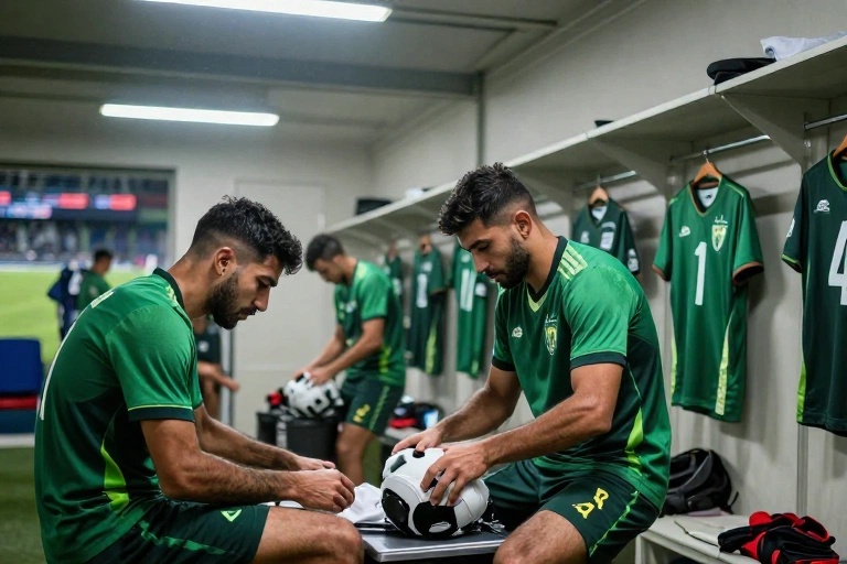 Gesto de esportividade: atletas iraquianos organizam vestiário após revés na estreia