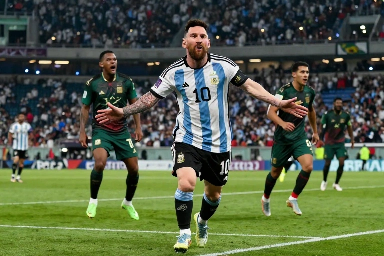 Torcedores da Argentina em Bangladesh vão à loucura com hat-trick de Messi; vídeo viraliza globalmente
