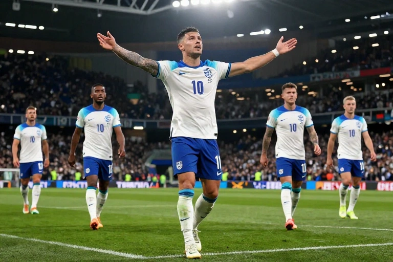 Inglaterra silencia críticos com exibição de gala e assume protagonismo