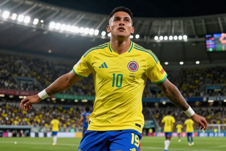 Arias projeta ambição da Colômbia após estreia vitoriosa no Mundial