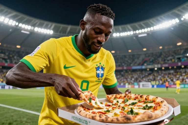 Fenômeno na Copa, Vozinha, de Cabo Verde, vira sabor de pizza no Brasil; ge experimentou e aprova