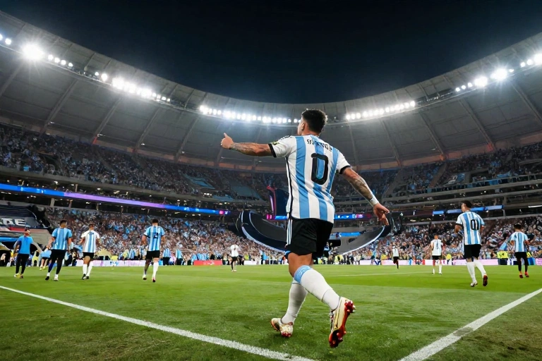 Torcida argentina mobiliza Dallas em demonstração de apoio antes de decisão