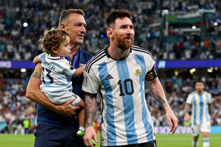 Antonela Roccuzzo celebra Dia dos Pais e destaca apoio familiar a Lionel Messi