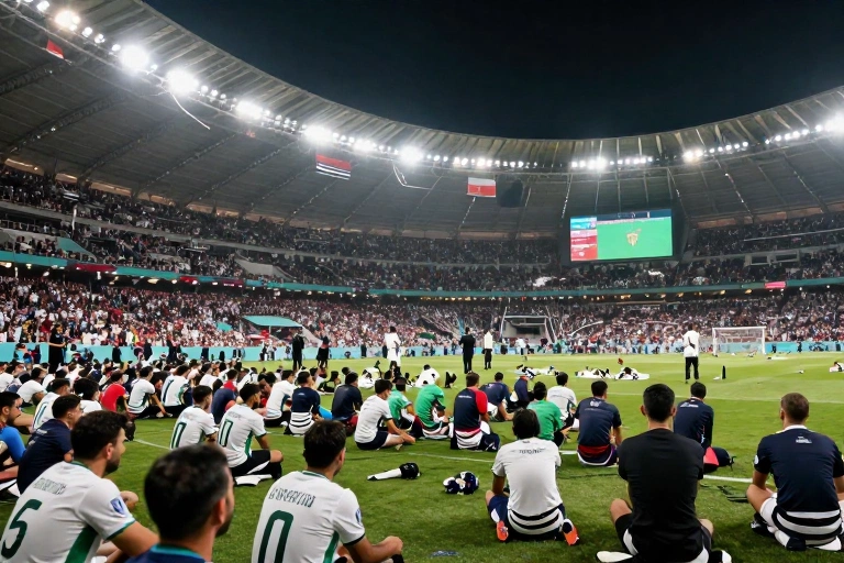 Tumulto em evento público na Jordânia resulta em tragédia durante a Copa do Mundo